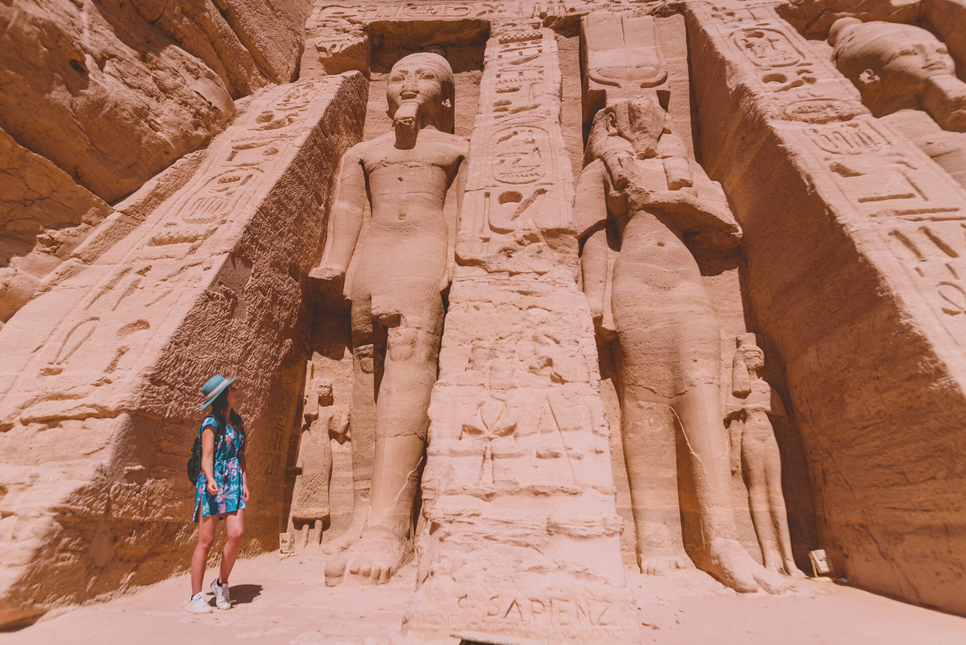 Temples d'Abu Simbel en Egypte