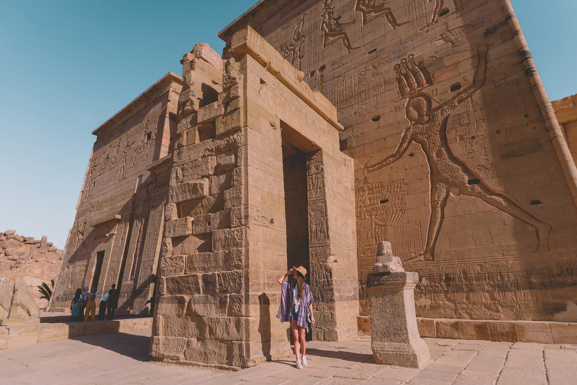 Temple d'Isis sur l'île de Philae