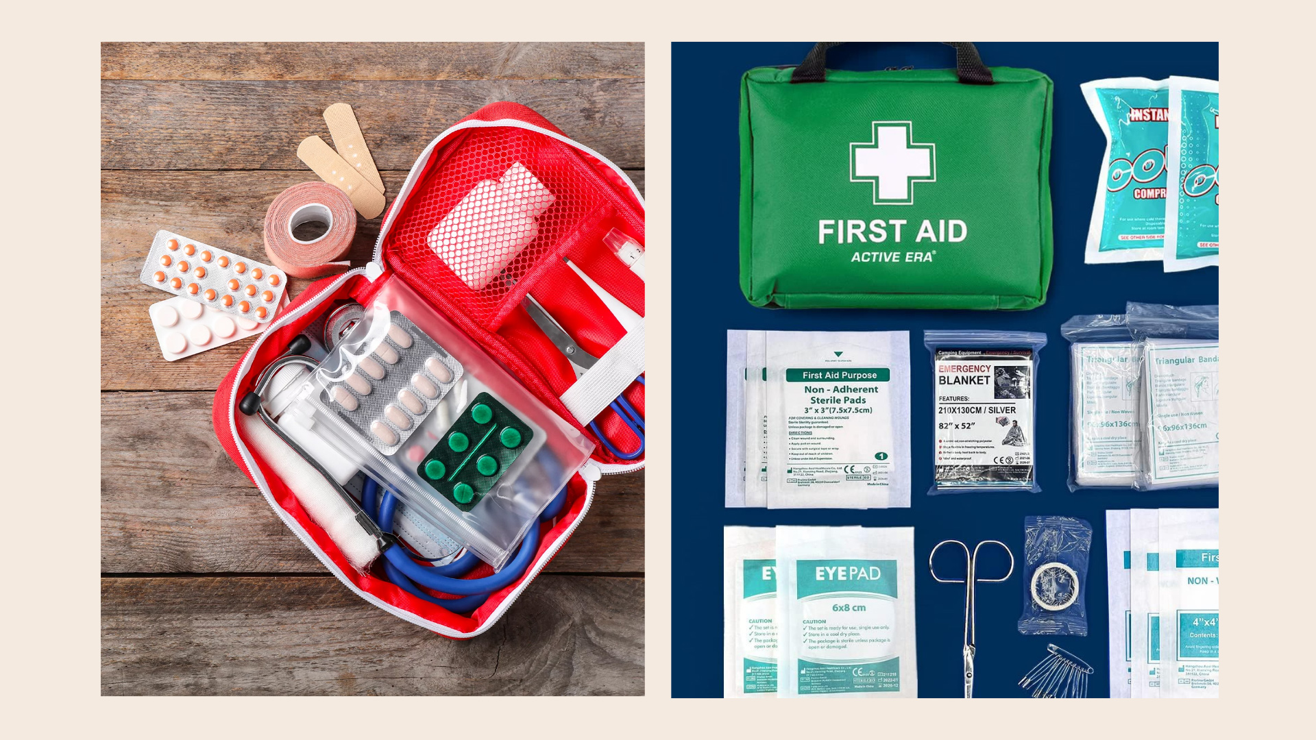 Kit de premier soin de voyage
