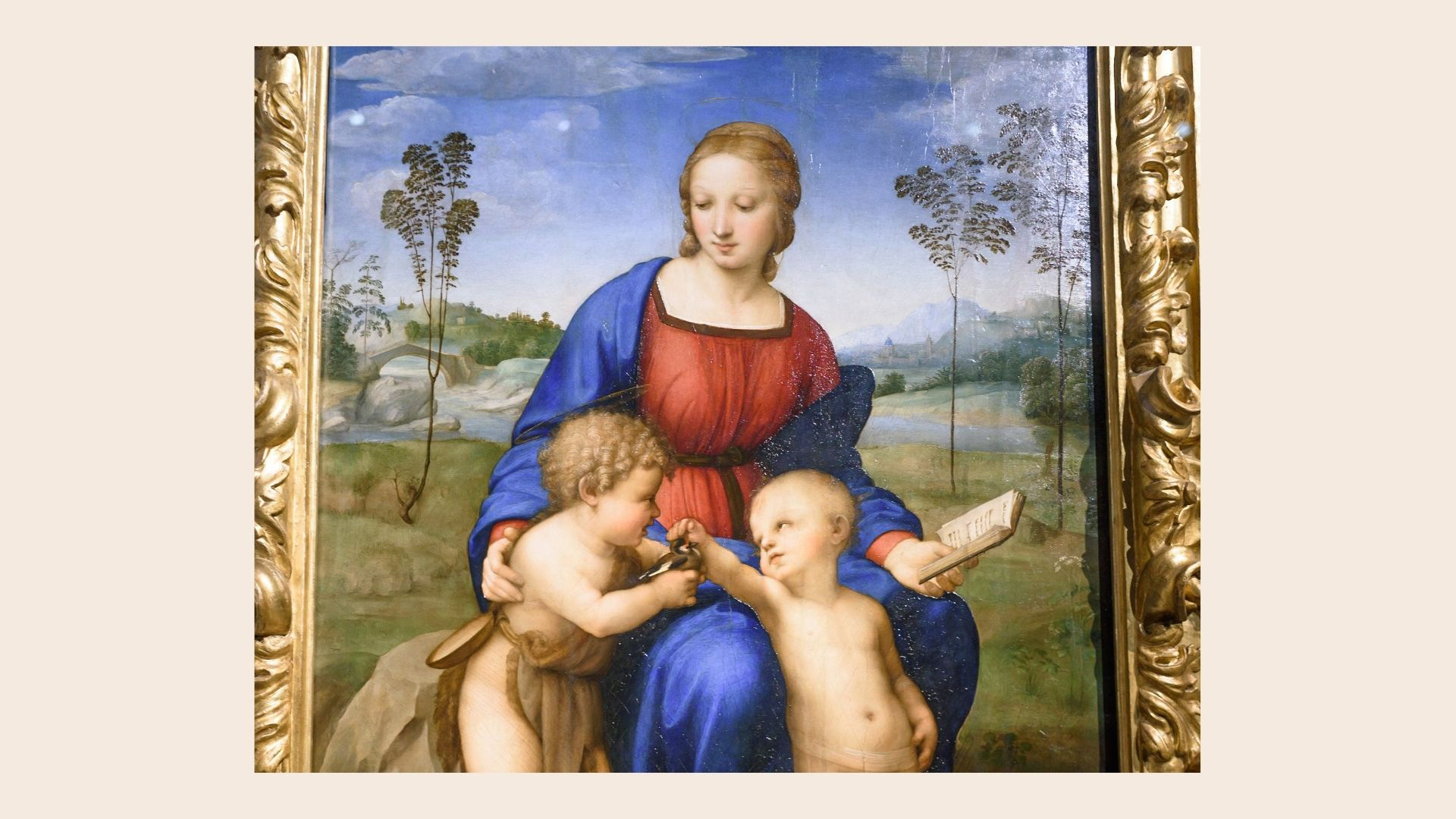 La Madone au Chardonneret de Raphael